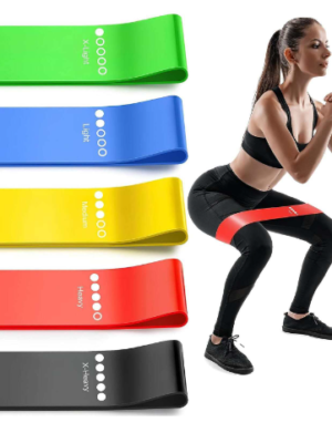 5pcs/set Elastic Resistance Bands